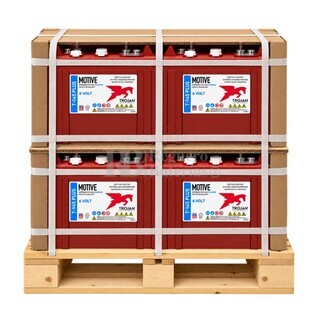 4 Bater�as Trojan T-145 Plus | 6 Voltios 260 Amperios